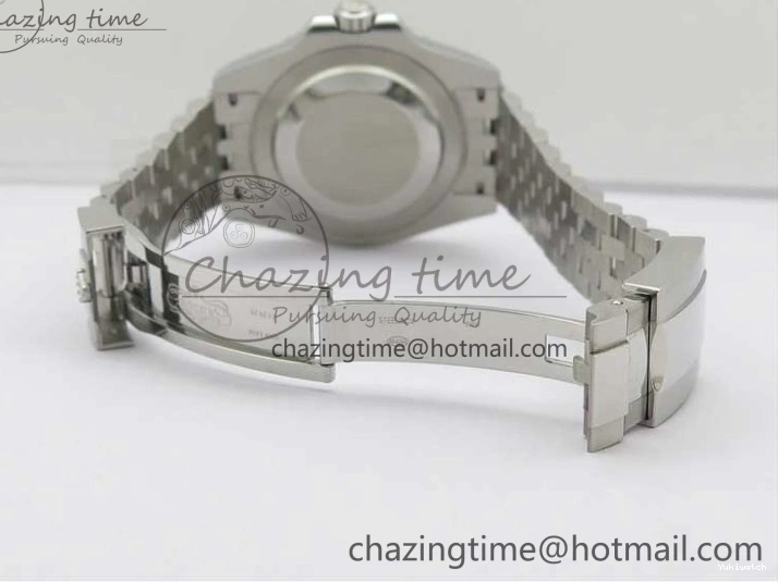 Jubilee Bezel Best II Blue Diamonds GMF Red SA3285 CHS Steel 904L Black On Dial V3 GMT-Master Bracelet Edition 0401